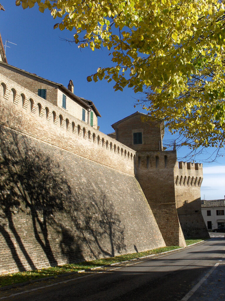 Corinaldo city walls